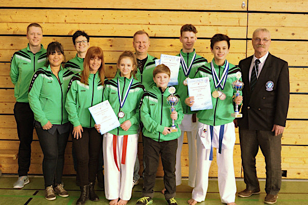 karate tg schweinfurt bm2016 team