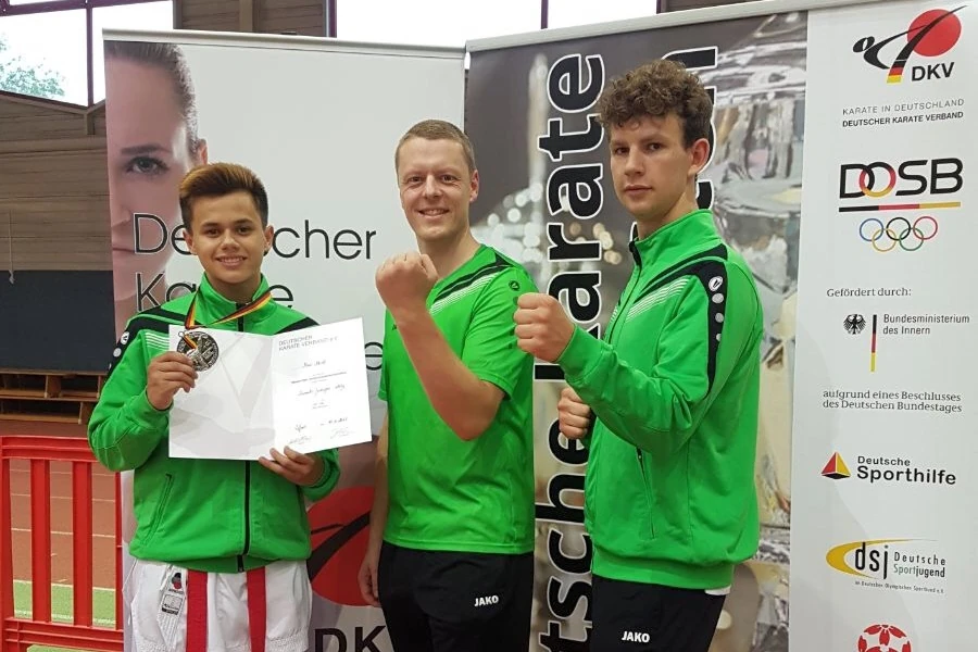 deutsche karate meisterschaft schweinfurt marc scholl louis broenner erfurt 2017