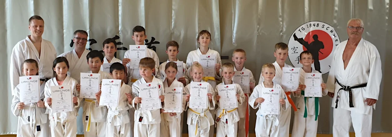 tg schweinfurt karate pruefung juli 2019