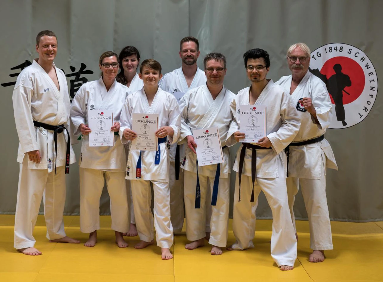 karate pruefung schweinfurt 04 2019