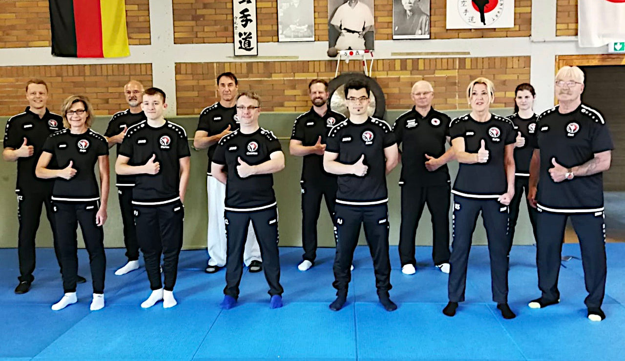 karate team schweinfurt 2020 vorne