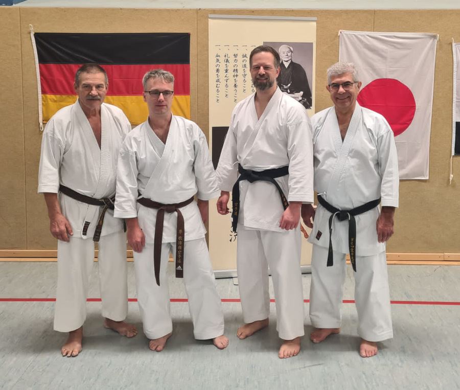christian karate dan pruefung ratschke oblinger schweinfurt2023