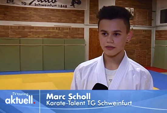 tg schweinfurt karate abteilung im tv touring 2016